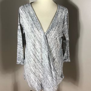 XL JessicaSimpson LongSleeve Crossover Nursing Top